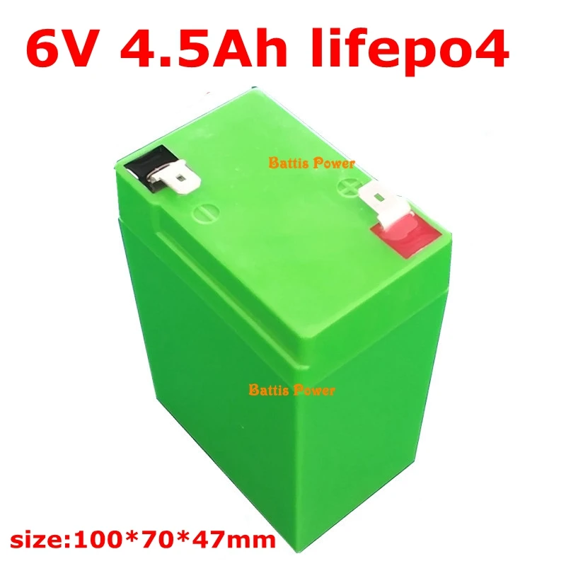 Аккумуляторная батарея Lifepo4 6 в 4 5 а/ч для игрушек аккумуляторная премиум класса