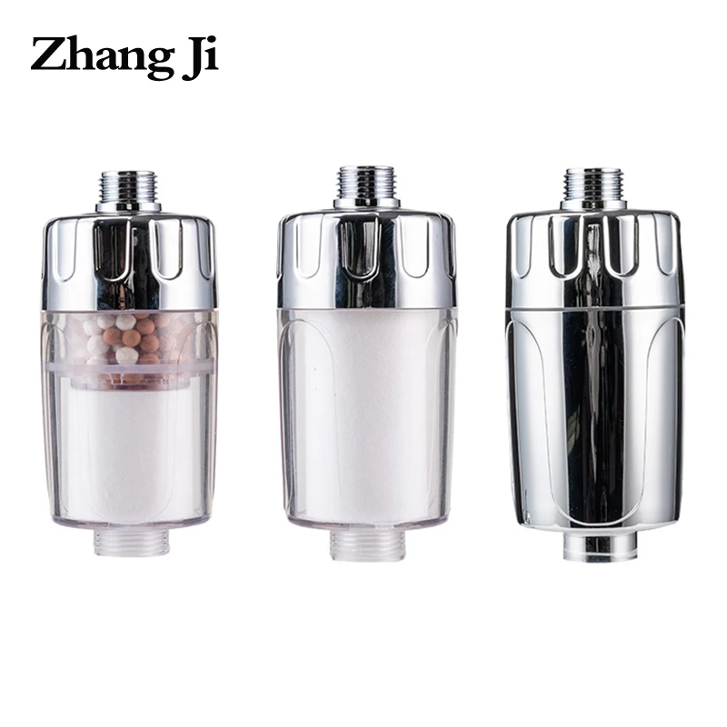 

Zhang Ji High Output Revitalizing Shower Filter Hard Water Chlorine Filter Water Softener Showerhead Filter Healthy Skin Care