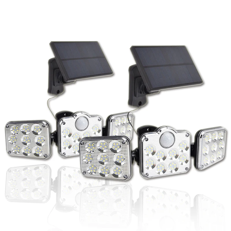 

LED Solar Light Outdoor IP65 Waterproof Motion Sensor Solar Column Light Wide-angle Lighting Garden Courtyard Wall Light Path