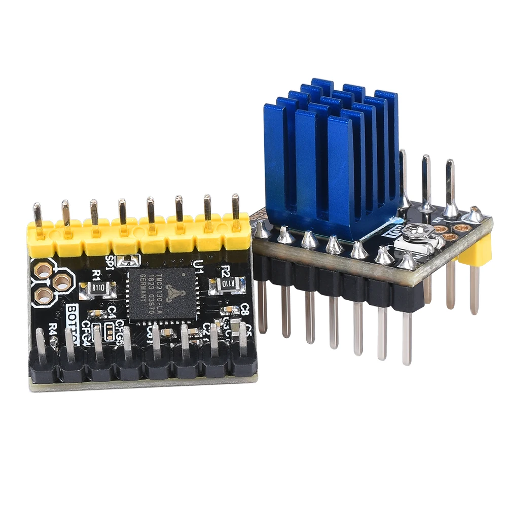 TMC2130 TMC2208 TMC2100 Драйвер шагового двигателя Stepstick драйвер 3d части принтера SKR V1.3 Ramps 1,4 1,6 плата управления VS TMC2209