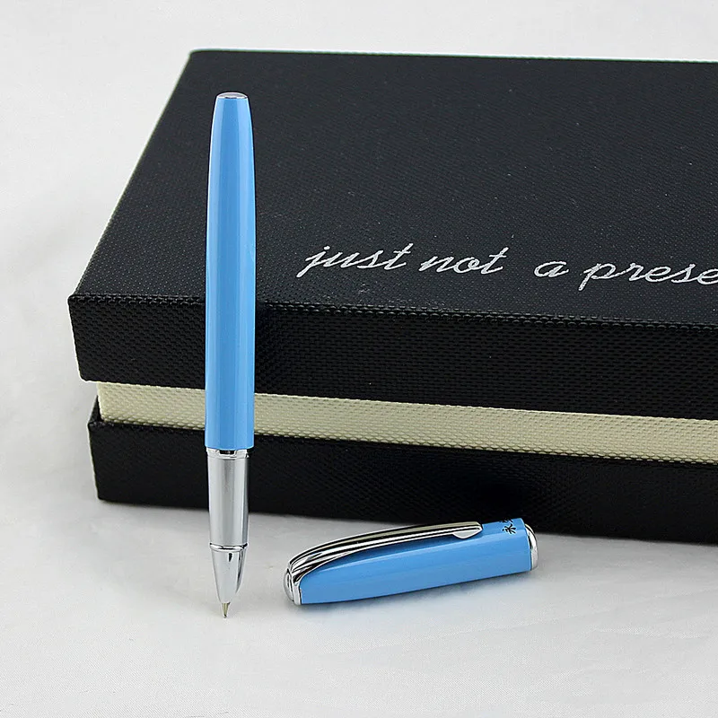 Wingsung, Подарочная коробка, авторучка Iraurita 0,38/0,8 мм, металлическая ручка, стильная, офисная, канцелярская, роскошная, для письма, высокого класса, подарочная ручка с чернилами