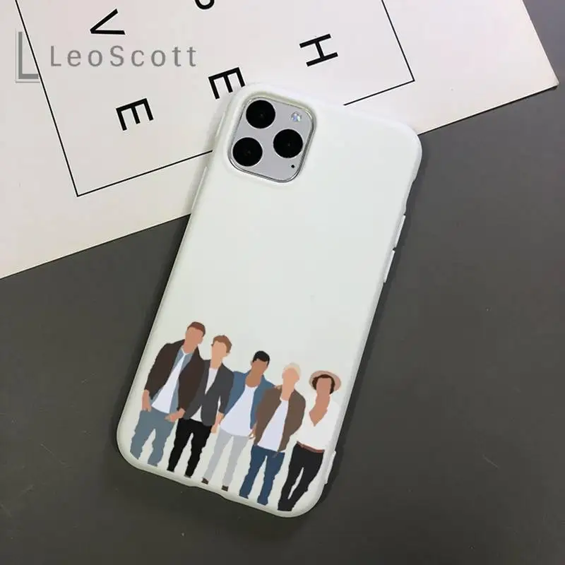 

One Direction Louis Tomlinson art friend Phone Case Candy Color for iPhone 11 12 mini pro XS MAX 8 7 6 6S Plus X 5S SE 2020 XR