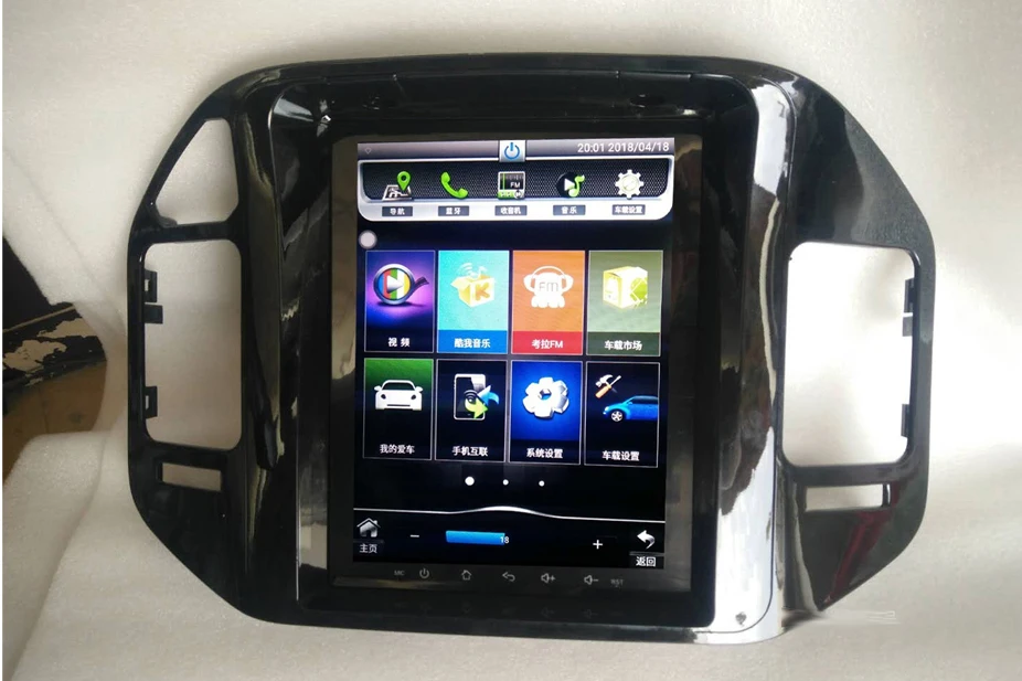 Liandlee Android для Mitsubishi Pajero V60 V68 V73 V77 1998~ 2006 Tesla стиль автомобильный экран Carplay BT gps Navi навигационная карта медиа