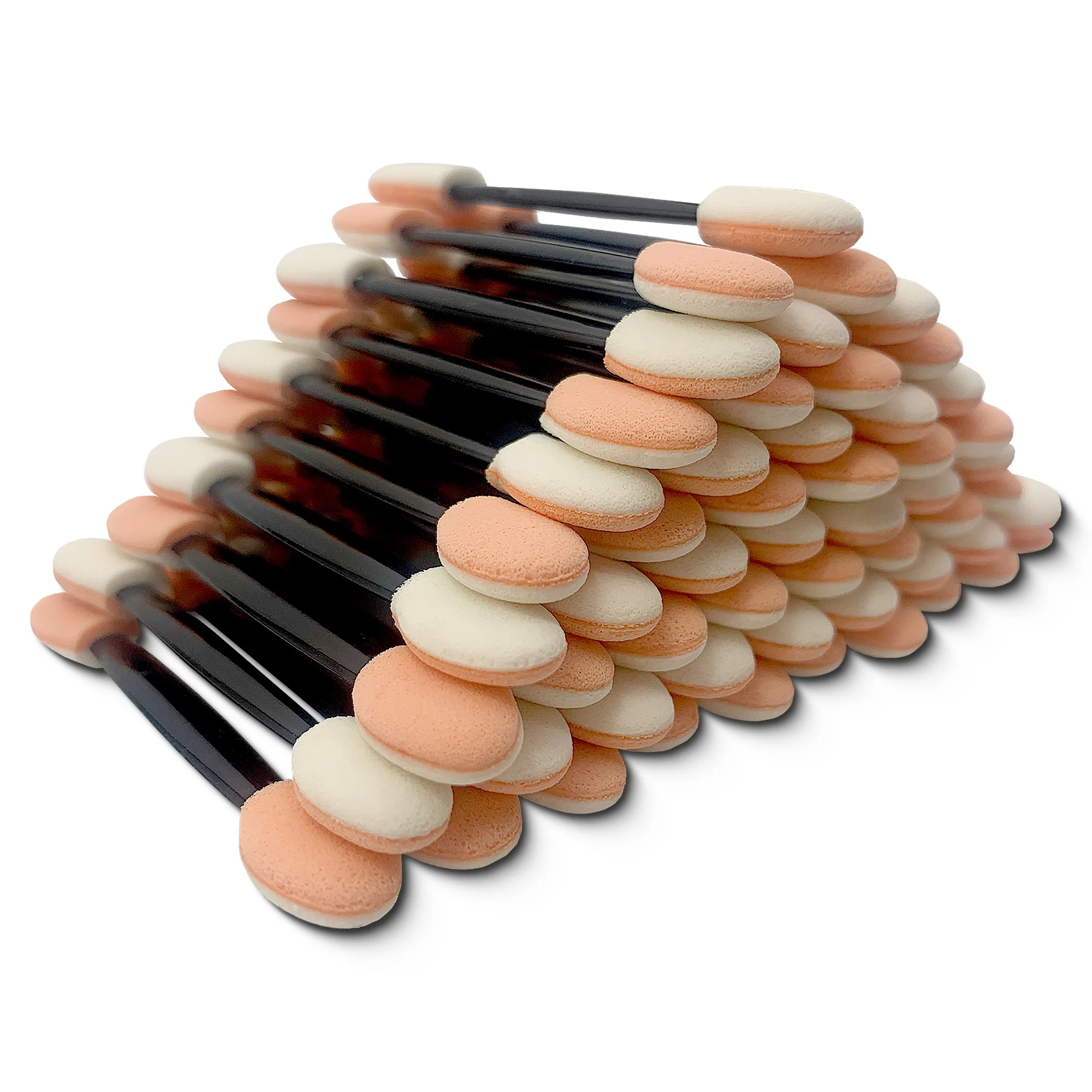 

10/20 шт., одноразовые двусторонние губчатые нейлоновые кисти для теней