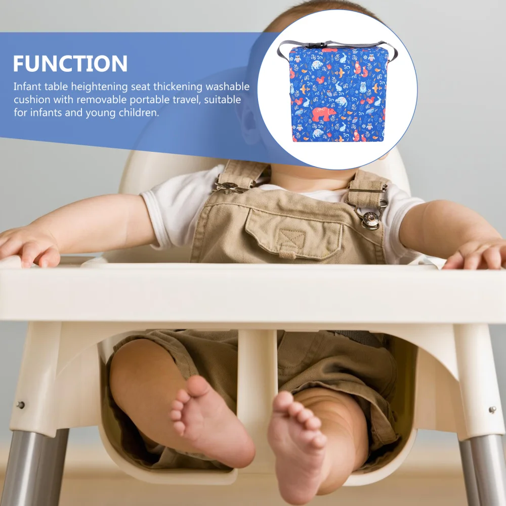 

1pc Children Chair Lift Cushion Chair Detachable Cartoon Chair Booster Cushion