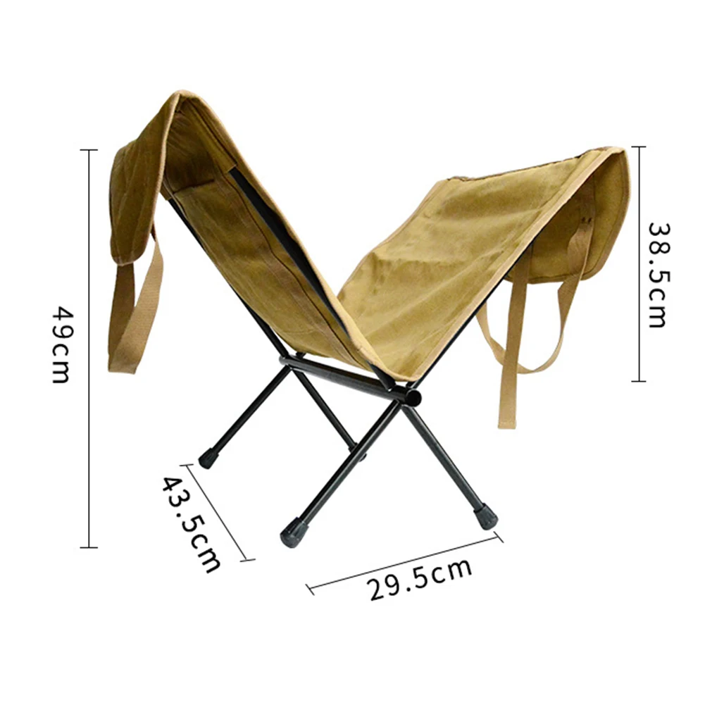 

Durable Firewood Storage Bag Canvas Match Storage Bag Portable Outdoor Camping Storage Bag Canvas Firewood Carrying Tote Bag