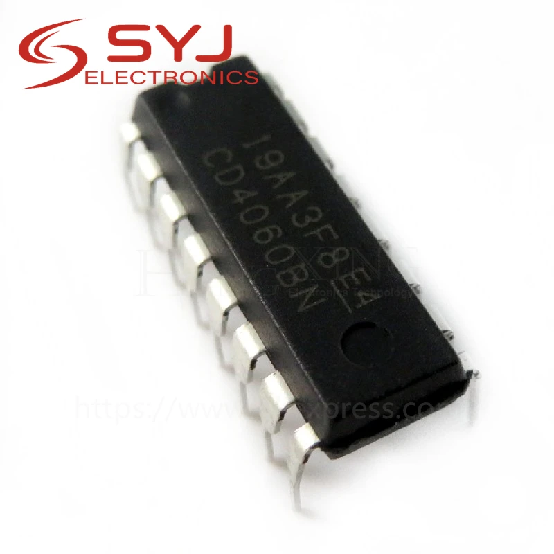10 шт./лот CD4060BE CD4060 4060BE DIP 16 в наличии|Интегральные схемы| |