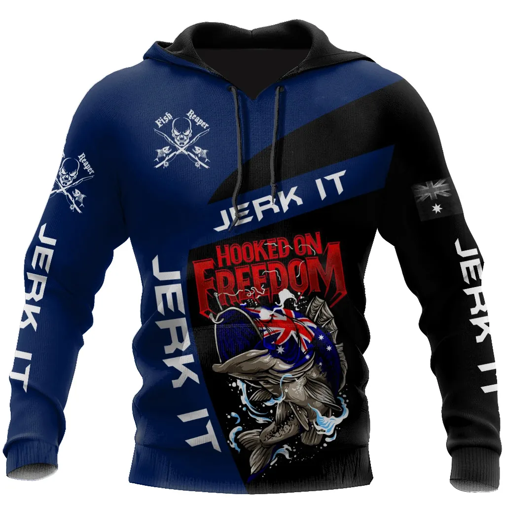 

Autumn Winter New Men's Hoodie Fashion Hip Hop Sweatshirt Animal Fish 3D Print Retro Harajuku 2021 Unisex Tracksuit Casual Top