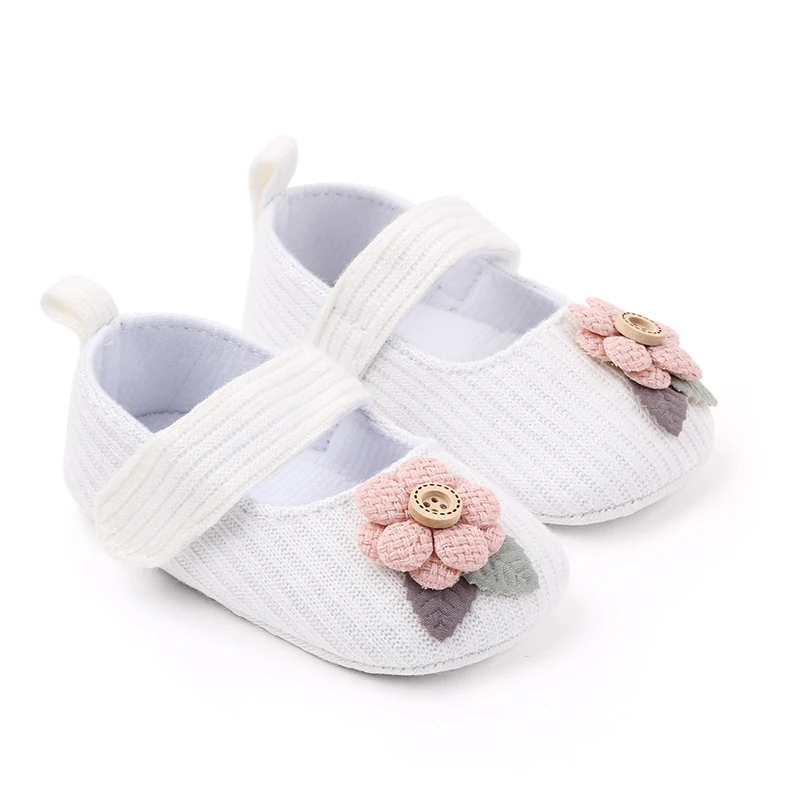 

Baby Girl Anti-Slip Casual Walking Shoes Princess Shoes Soft Soled Flat Shoes