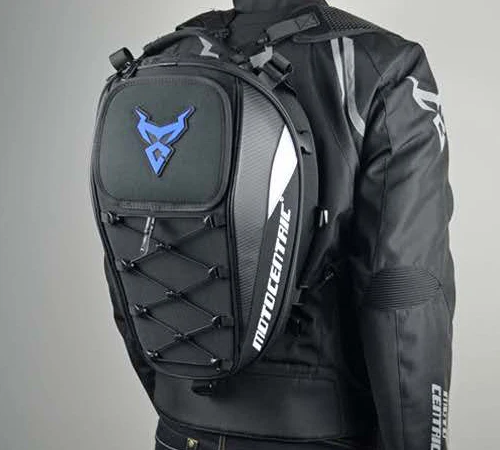 black blue A Moto rcycle водонепроницаемый гоночный Мото шлем Дорожные сумки чемодан сумки с рюкзак велосипедиста Хвост сумка мужские мото rbike сумки - Название цвета: black blue A