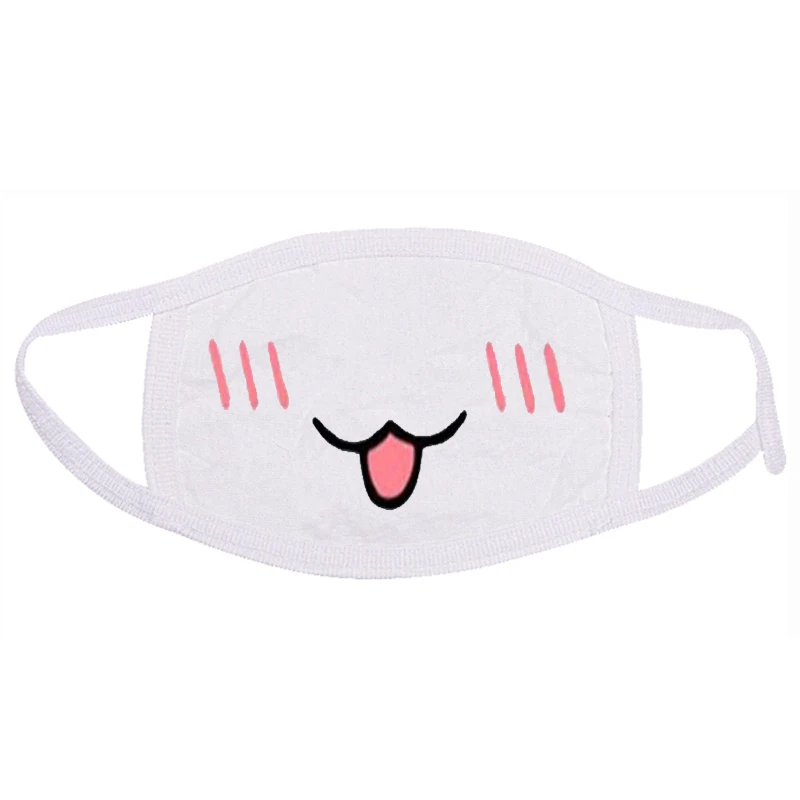 Хлопковая дышащая смываемая маска для взрослых Пыленепроницаемая защиты от