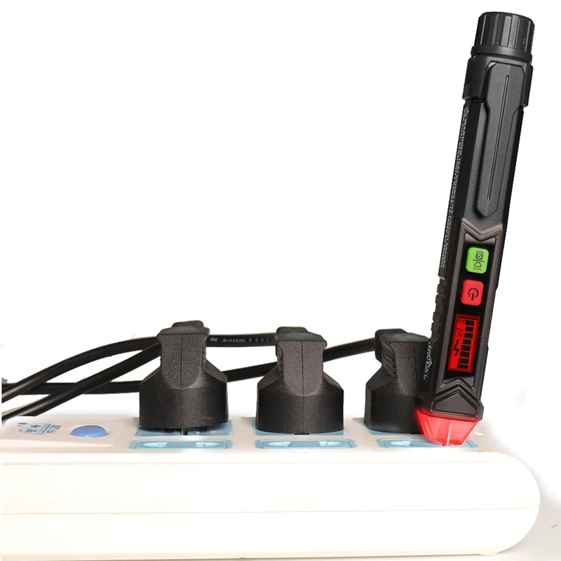 Интеллектуальный Бесконтактный детектор напряжения WinAPEX ET8900 1000 В ЖК-дисплей