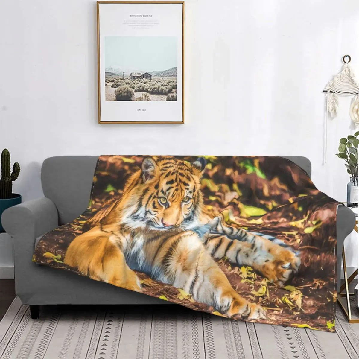 

Manta de pintura Digital de gato grande, a cuadros para cama colcha, toalla, manta de muselina, edredones y colcha