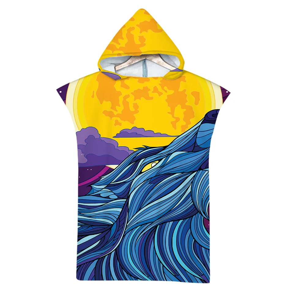 Пляжное банное полотенце из микрофибры быстросохнущее для взрослых и детей |