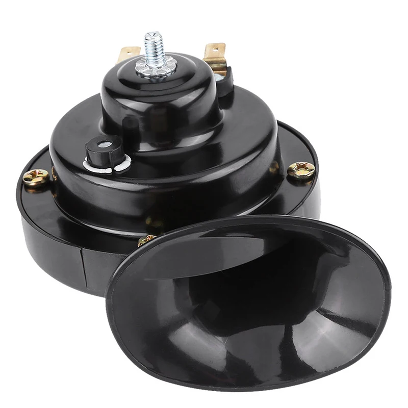 

New 12V Horn Loud Voice Speaker Air Horn Auto Car Motorbike Alarm Universal Mini Loud Electronic Snail Motorcycle