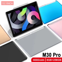 10.1 inch M30 Pro tablet android 8GB RAM 256GB ROM Global Version tablets mtk6797 10 Core tablet GPS Phone Call windows Tablete