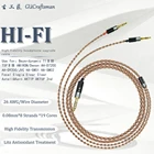 GUCraftsman 6N OCC медь для Beyerdynamic T1 3-го поколения t1 2-й Amiron AK T5p фокусный Elear Clear D7200 кабель для наушников