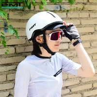 pmt cycling helmet fashion ultra light integrated tick adjustment system road bike 6 stomata male and female mountain bike