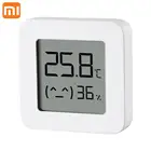 Умный Цифровой термометр Xiaomi 2 Mijia, измеритель температуры и влажности с ЖК-дисплеем и приложением mi home