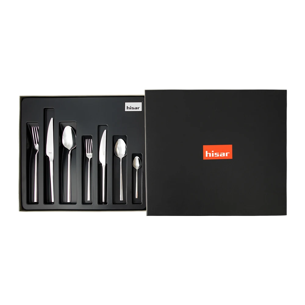 

Fortress 84 Pieces Fethiye Silverware Set