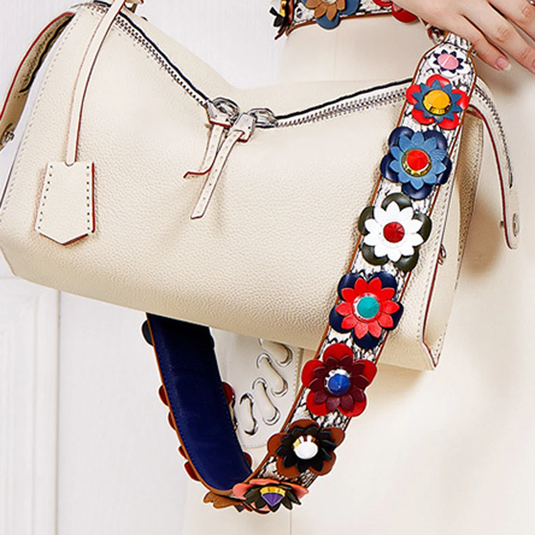 Сменный ремешок для сумки широкий на плечо с ручками сумочки клатч-кросс-боди