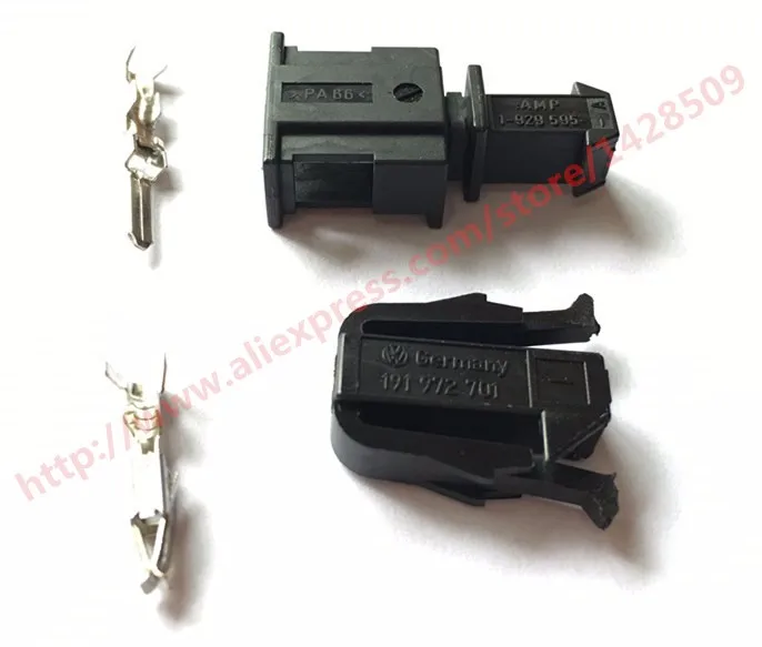 Набор из 5 шт. 1 Pin 191972701 1-929595-1 высококачественный комплект с разъемом для кабеля