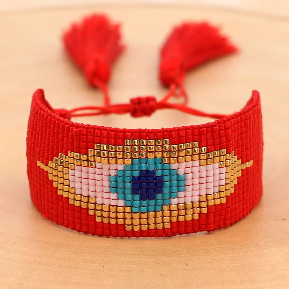 Go2boho мексиканский браслет для женщин Pulseras Mujer Moda 2020 Миюки ювелирные изделия