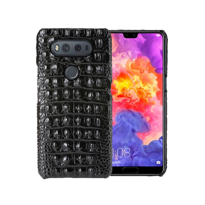

Phone Case For LG V10 V20 V30 V40 V50 Crocodile back texture Cowhide Case For LG G3 G4 G5 G6 G7 G8s K40 K50 Q6 Q7 Q Stylo4 ThinQ