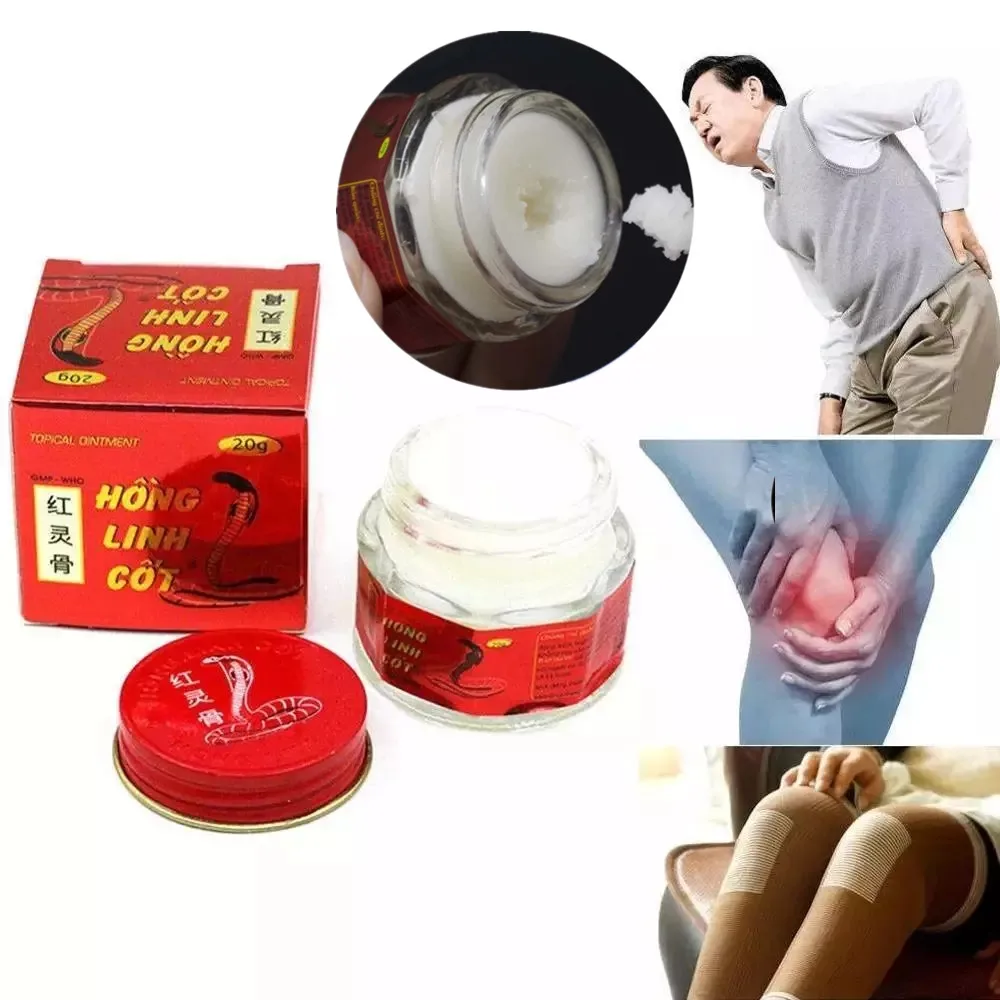 

100% Original Snake Balm Ointment Insect Bite Strength Pain Muscle Relieving Arthritis Joint Body Pain Vietnam Painkiller new