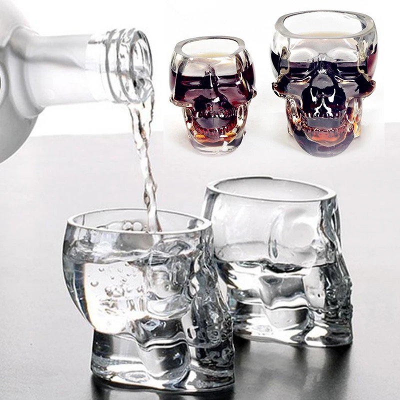 

Bones Armor Warrior Skull Designed Wine Glass Cup Mug Gothic Drinking Skull Cup for Home Barware Whiskey Wine Water Drinkware