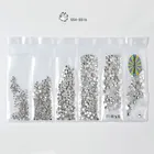 1 упаковка белых самодельных камней Стразы для ногтей AB Цвет Стразы Асимметричные бусины для маникюра для 3D художественное оформление ногтей