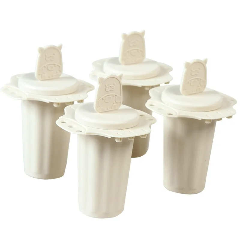 

Ice Candy Mold Splicing Popsicle Mold Popsicle Making Box Household Ice Maker Frozen Ice Cream Mold 4 Pack Kitchen Accessory