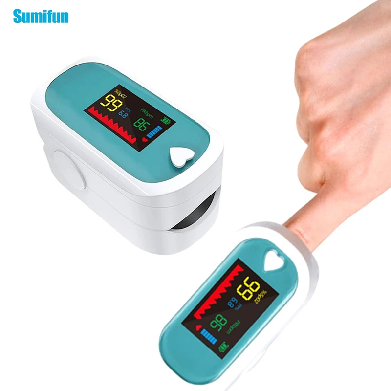 

Portable Medical Finger Oximeter Digital Fingertip Pulse Oximeter Blood Oxygen Saturation Meter SPO2 PR Heart Rate Monitor J166