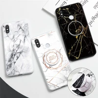 marble phone holder case for xiaomi mi a3 a1 a2 6x 8 9 lite se 9t f1 cc9 cc9e play note 10 redmi note 8 5 6 7 8t 7a 8a tpu cover