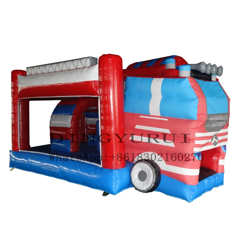 

Популярный на заказ коммерческий автобус замок надувной батут дом для детей