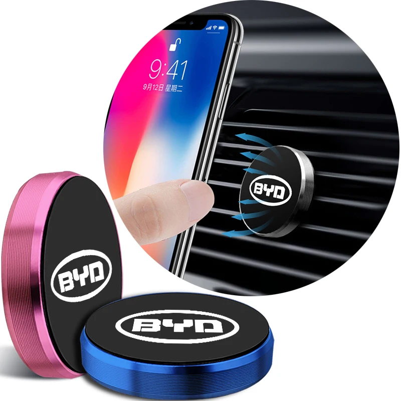 

Magnetic Car Phone Holder GPS Stands Car interior accessories For BYD F3 I3 F0 F6 S6 S8 E5 E6 G3 G6 L3 S7 M6 Tang Song Qing Yuan