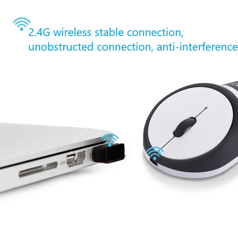 Креативная Милая обувь Беспроводная зарядка мышь бесшумная эргономика 3 кнопки