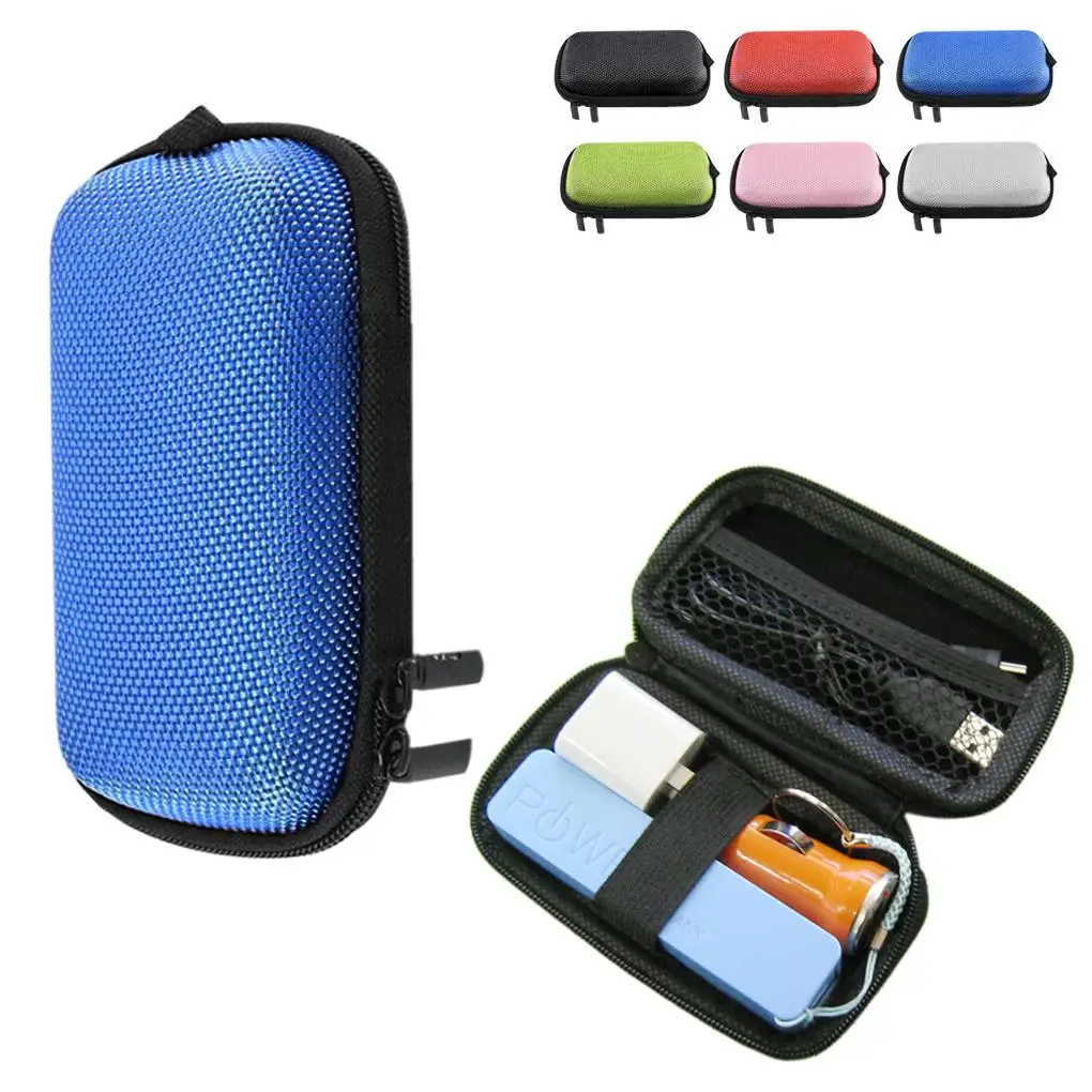

Multifunction design 6 colors EVA receive package cell phone headset Bluetooth headset cable receive storage bag