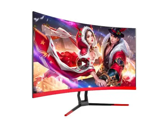 24 &quot75 Гц изогнутый СВЕТОДИОДНЫЙ монитор игровой ПК 2MS Respons 1080P 27&quot 165 ЖК-мониторы