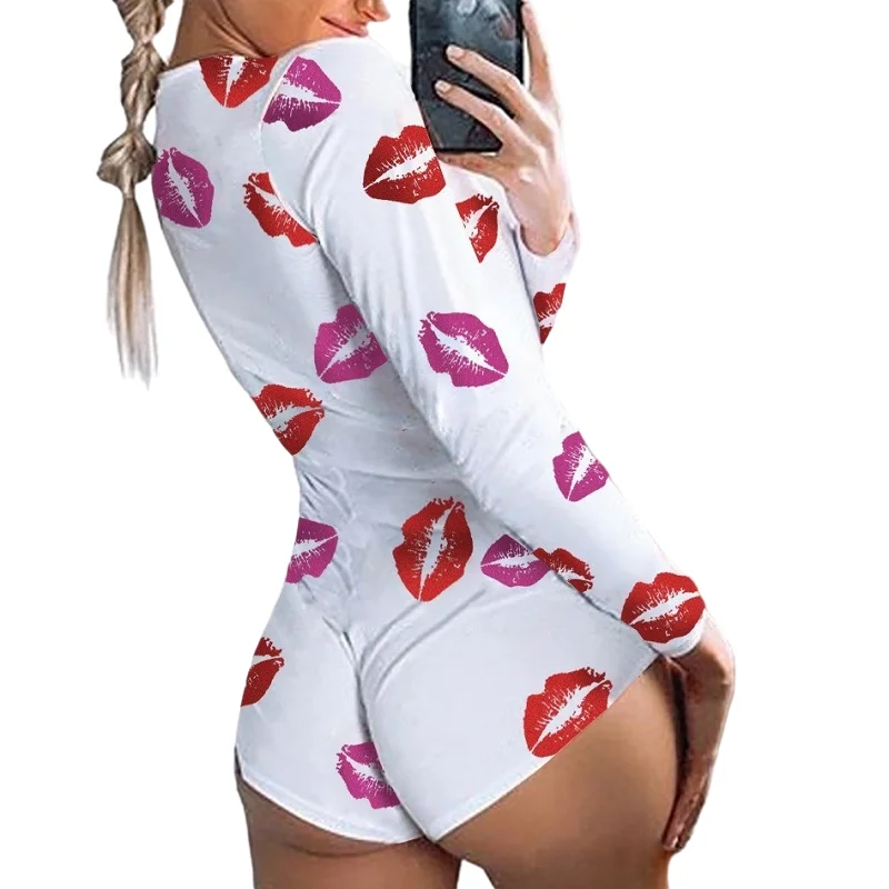 

Женская пижама с глубоким V-образным вырезом, размеры S, M, L, XL, 2XL