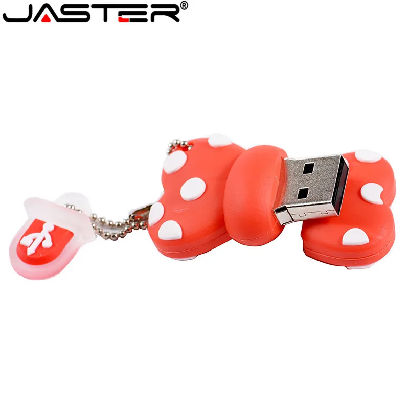 128 ГБ USB флеш-накопитель мультяшный котенок ручка с бантом привод 4 8 16 32 64 розовый