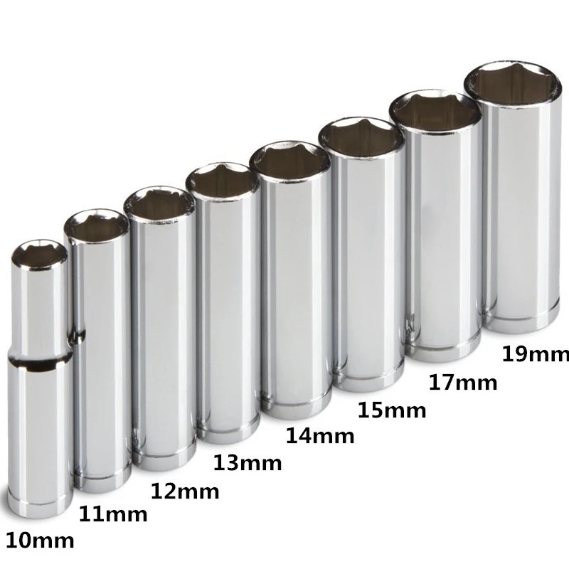 Новинка профессиональный набор гнезд с глубоким приводом 8 шт. 3/8 дюйма