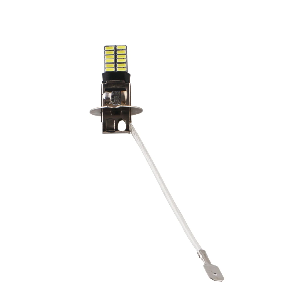 10X12 V H1 H3 4014 24 SMD 360LM Canbus Светодиодная лампа для внедорожника, грузовика, сигнальная противотуманная фара Dt, ходовой светильник, без ошибок