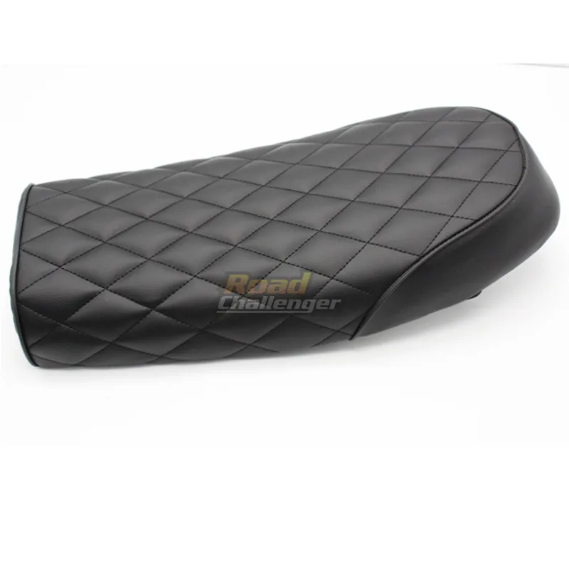 Универсальное плоское изготовленное на заказ винтажное седло для кафе-рейсеров