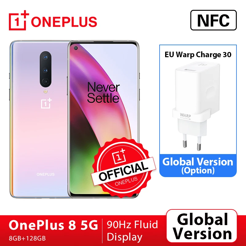 Смартфон Oneplus 8 телефон с глобальной прошивкой Официальный магазин OnePlus