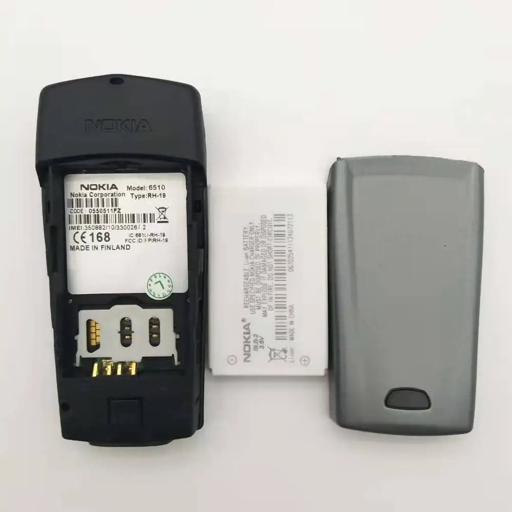 nokia 6510 refurbished original unlocked nokia 6510 2g gsm unlocked cheap celluar phone one year warranty free shipping free global shipping