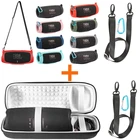 2 в 1 Жесткий EVA чехол для хранения на молнии + Мягкий силиконовый чехол для JBL Charge 5 Bluetooth-динамик для JBL Charge 5