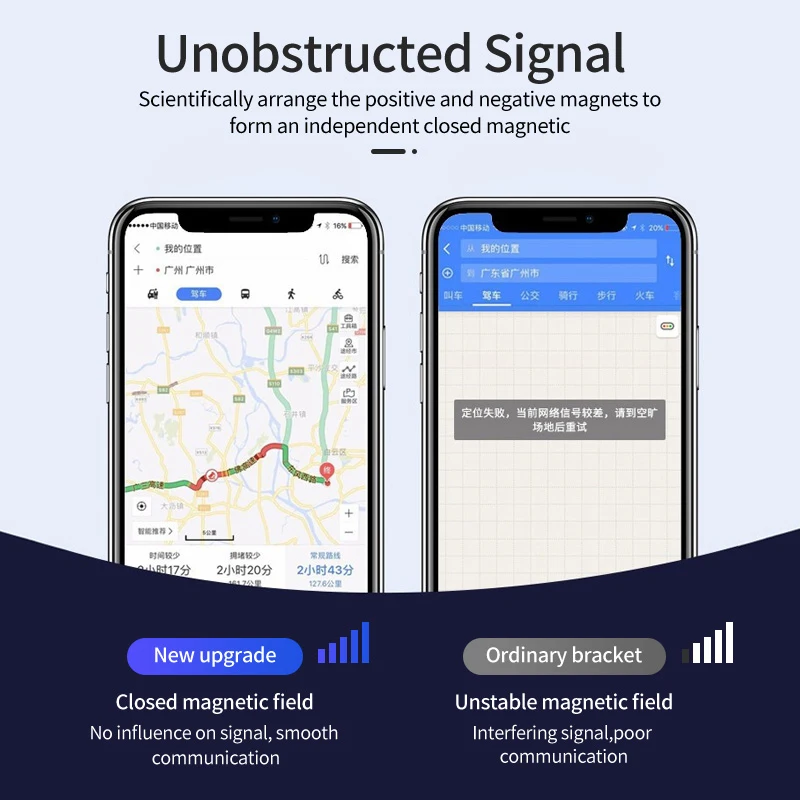 

ANMONE Universal 360 Angle Rotating Car Phone Holder Dashboard Mobile Phone Bracket Magnet Car Phone Stand for Xiaomi Samsung