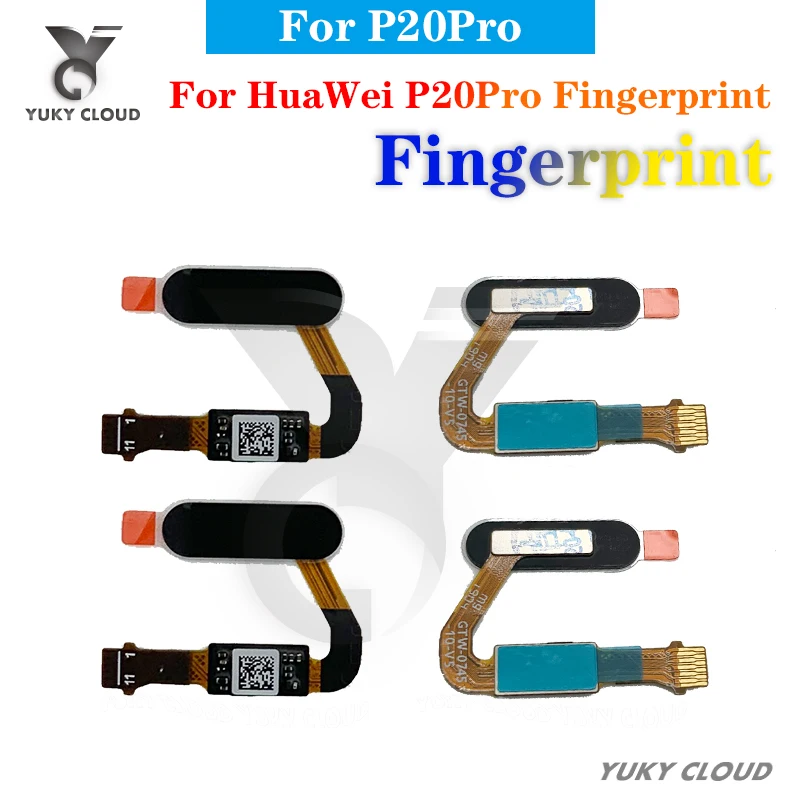 

for Huawei P20 Pro Fingerprint Flex Cable for Huawei P20Pro Home Button Sensor Scanner Flex Cable Replacement Test Original Top