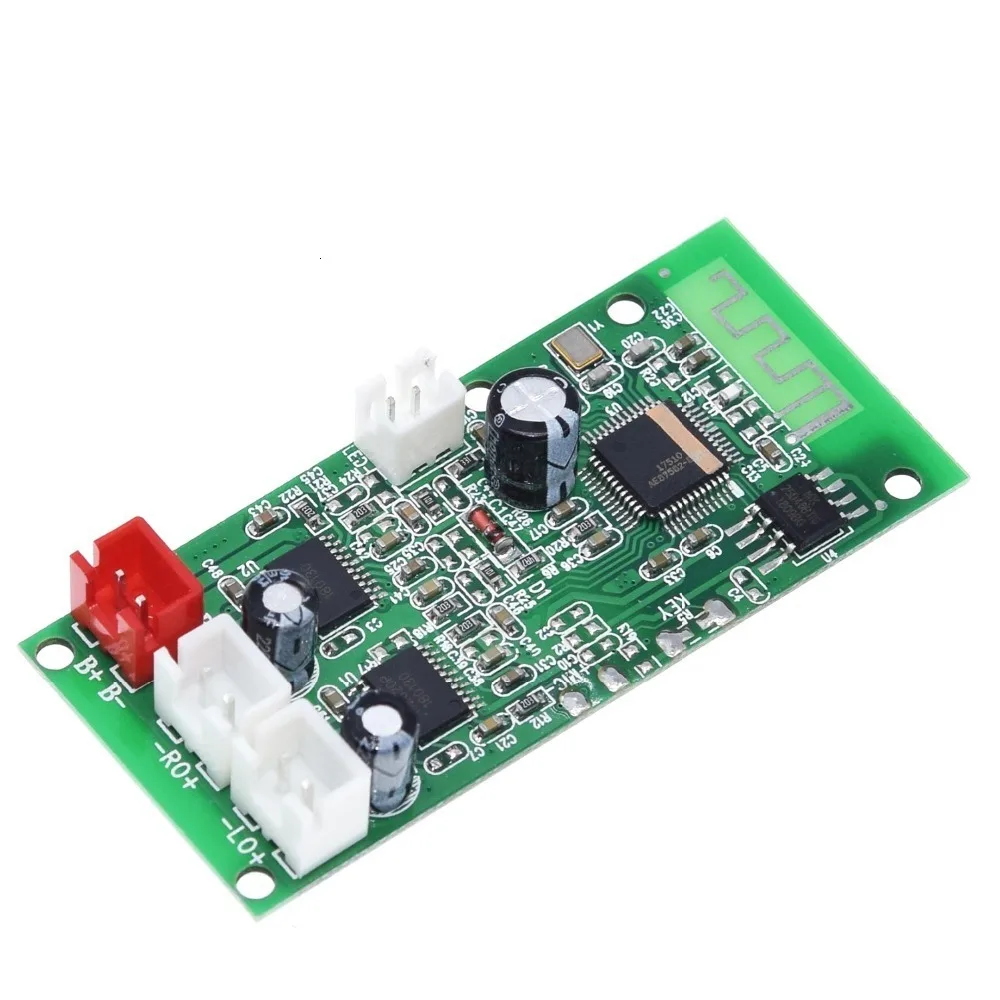 TZT 5 Вт+ 5 Вт портативный Bluetooth 4,2 PCBA Bluetooth динамик усилитель доска цифровые продукты Телефоны Компьютеры ПК DIY DC5V
